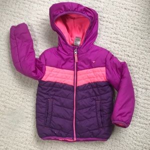 Champion girls size 4t hooded winter jacket